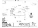 Technical land survey diagram with property boundaries and measurements, featuring official stamps and annotations from Cawthorne & Associates, registered land surveyors in Henderson NC.