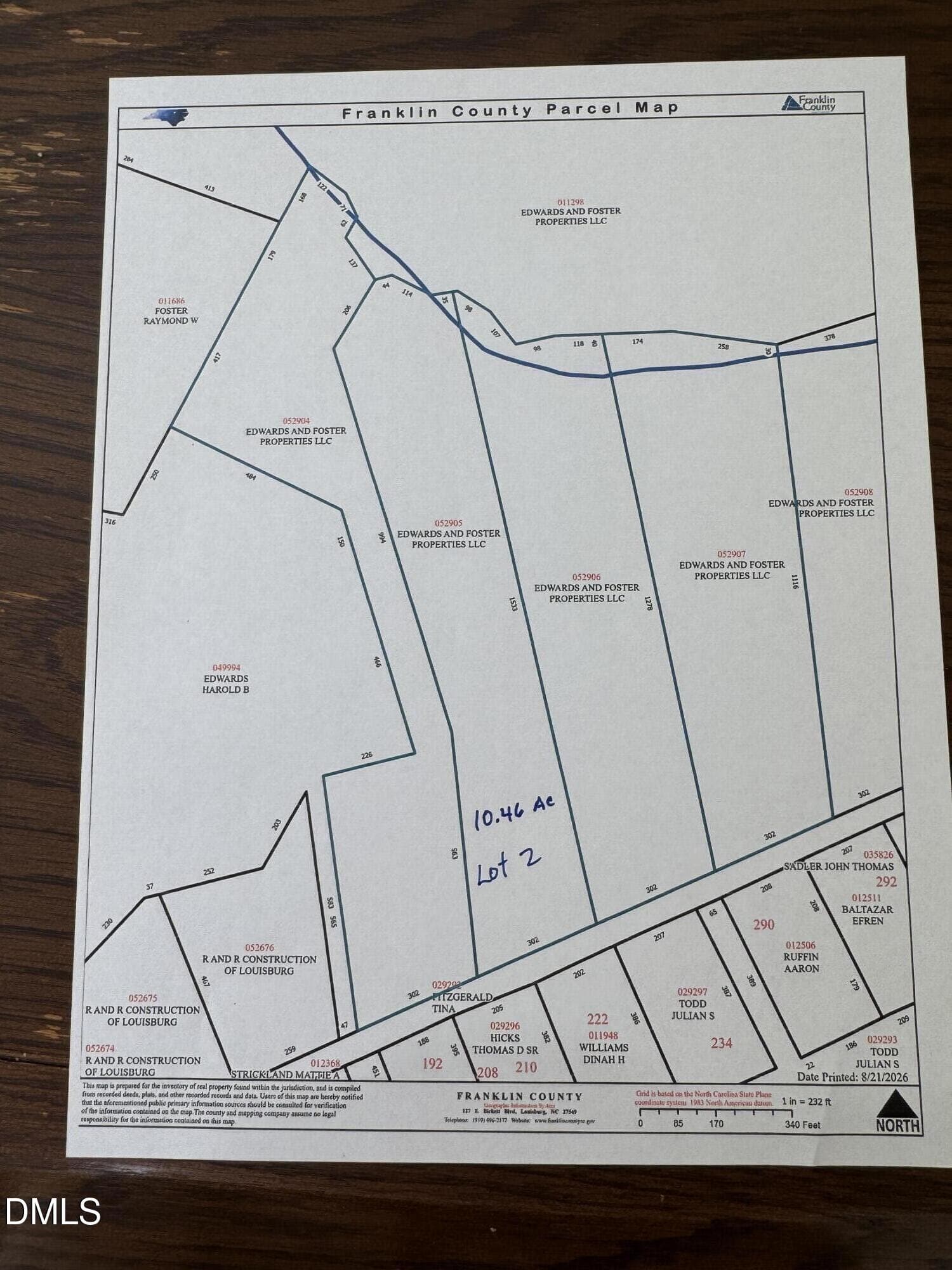 Lot 2 Sutton Road, Louisburg, NC 27549
