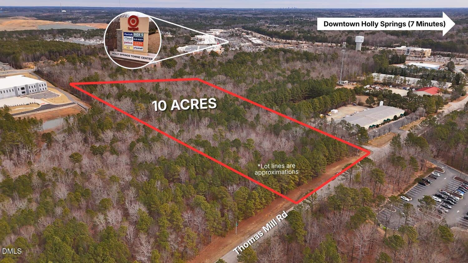 0 Thomas Mill Road, Holly Springs, NC 27540